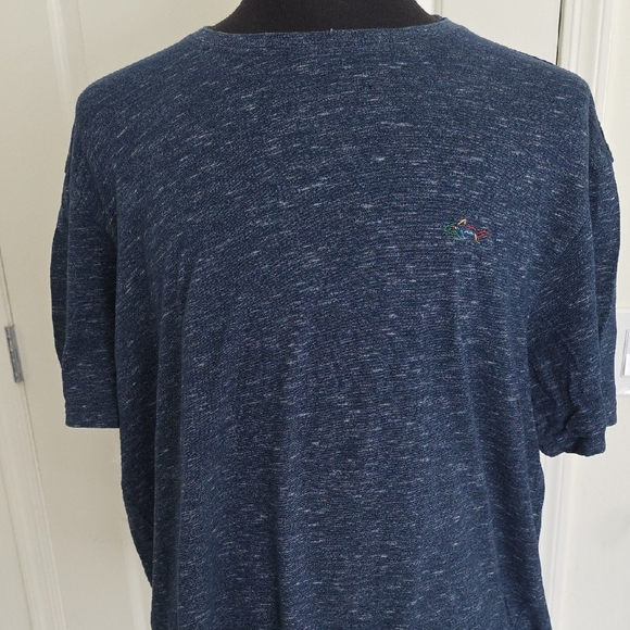 Greg Norman Collection Navy Heather Tee - Picture 1 of 3